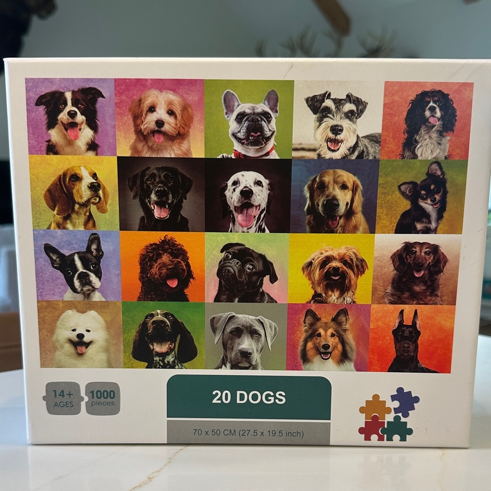 Dog Puzzle 1000 Pieces